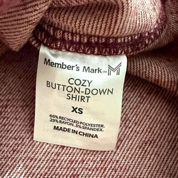 Member's Mark Women's Cozy Button Down Size XS - Picture 11 of 12
